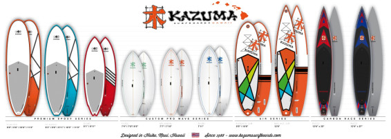 kazuma surfboard hawaii_sup